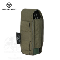 Pouch Laser Cut 40mm Flash bang TopTacPro - Multicam Black - Imagen 3