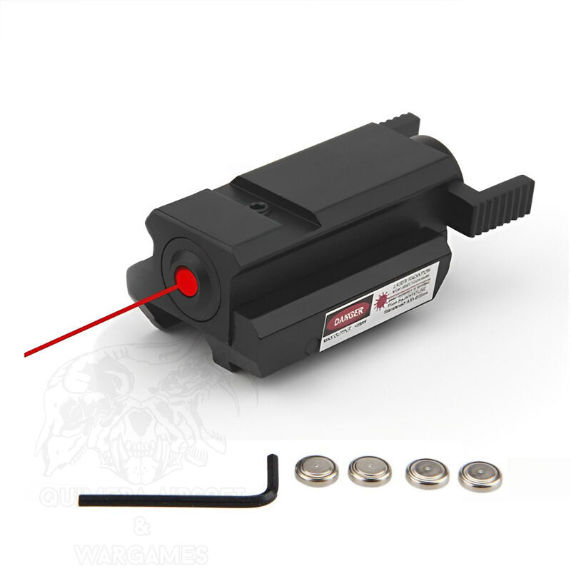 Modulo laser rojo para rail