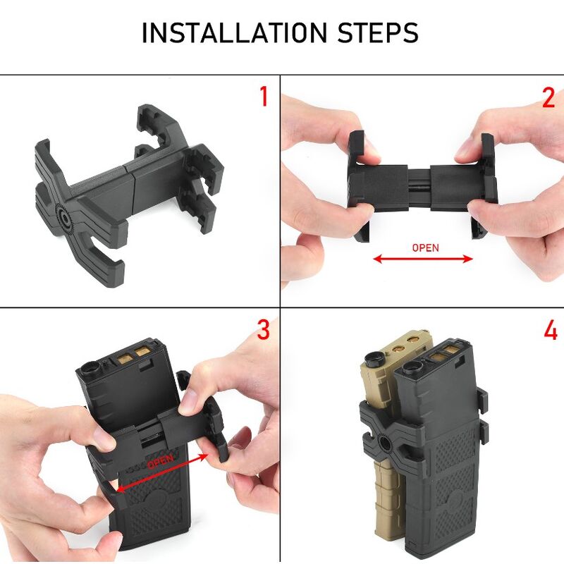Pinza para Cargadores M4 MP - Negro - Imagen 9