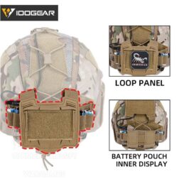 Funda de casco con Pouch de Bateria Idogear - Imagen 4