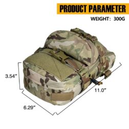 Mini Molle Hydration Bag Idogear - Negro - Imagen 6