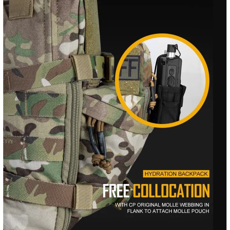 Mini Molle Hydration Bag Idogear - Negro - Imagen 18