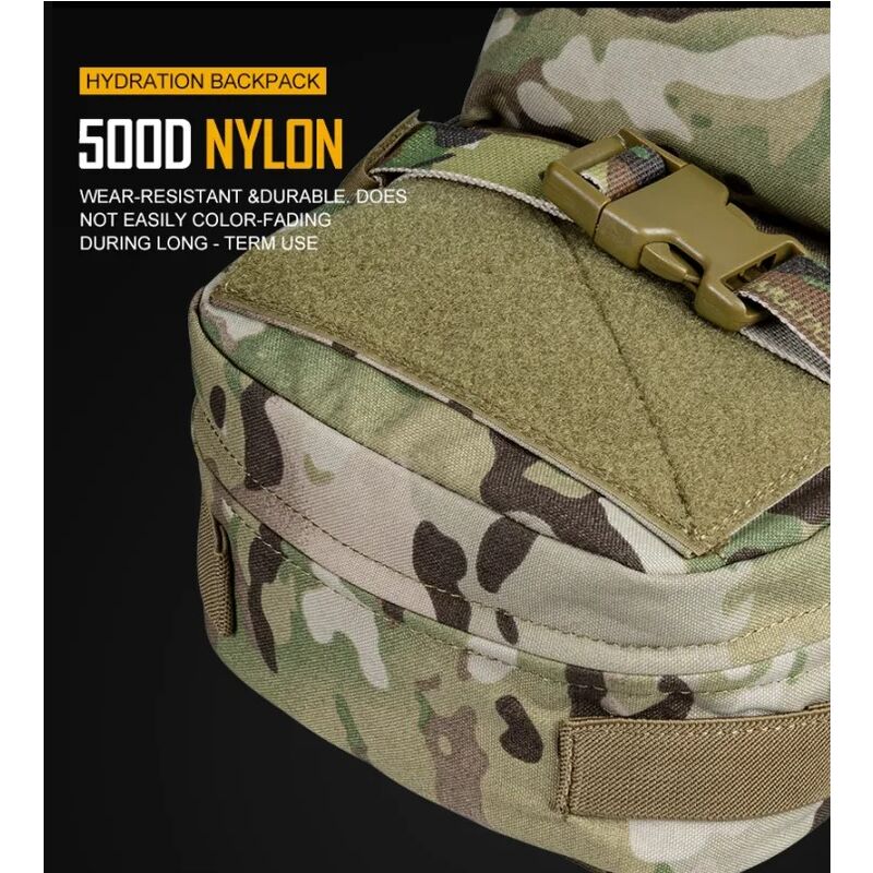 Mini Molle Hydration Bag Idogear - Negro - Imagen 16