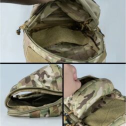 Mini Molle Hydration Bag Idogear - Negro - Imagen 12