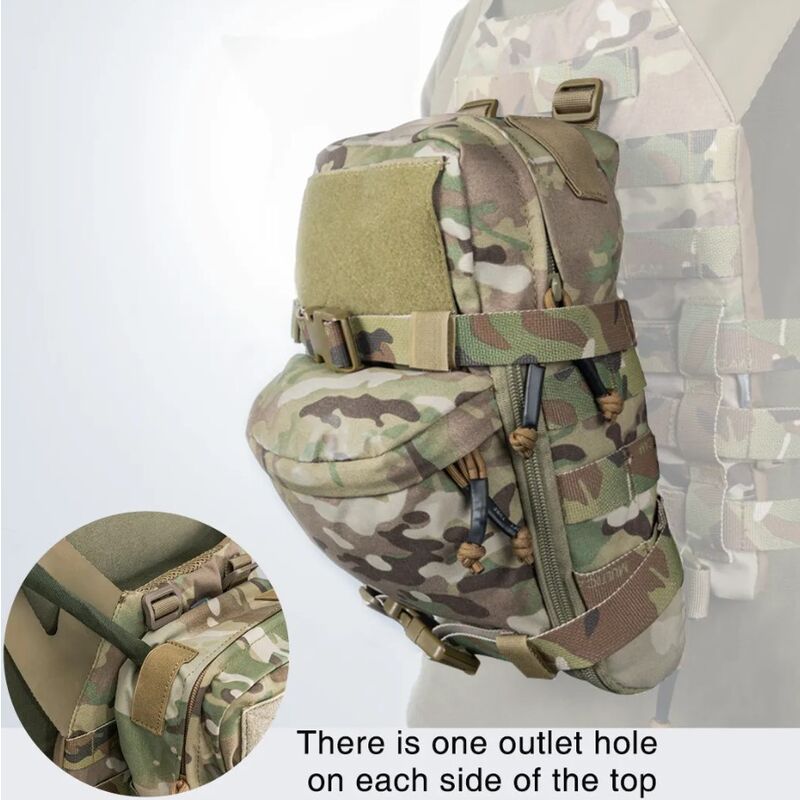 Mini Molle Hydration Bag Idogear - Negro - Imagen 9