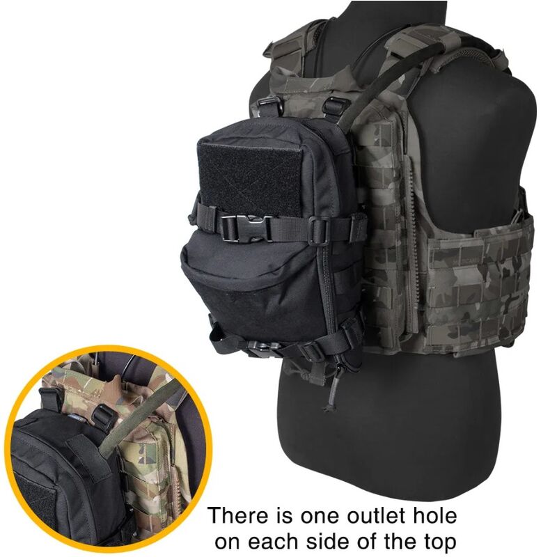 Mini Molle Hydration Bag Idogear - Negro - Imagen 86