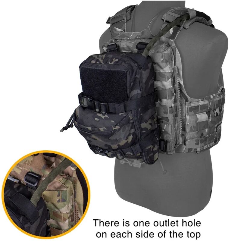 Mini Molle Hydration Bag Idogear - Negro - Imagen 59