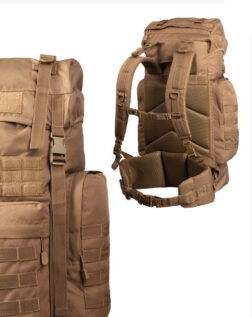 Alternative view of Mochila German Rucksack Gen.2 Mil-Tec - Negro 65L.