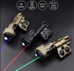 MAWL-C1 Gen3 Aluminium Version Luz Blanca/IR y Laser Rojo/IR - WADSN - Negro - Imagen 13