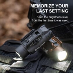 Linterna para pistola Valkyrie PL-3R 1500 lm - Negro - Imagen 4