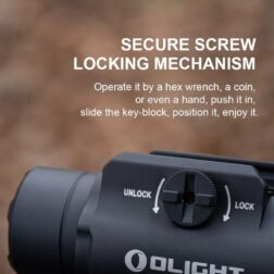 Linterna para pistola Valkyrie PL-3R 1500 lm - Negro - Imagen 7