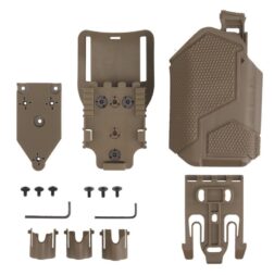 Pistolera universal Tipo Omni Con Linterna X300 Wosport - Imagen 8