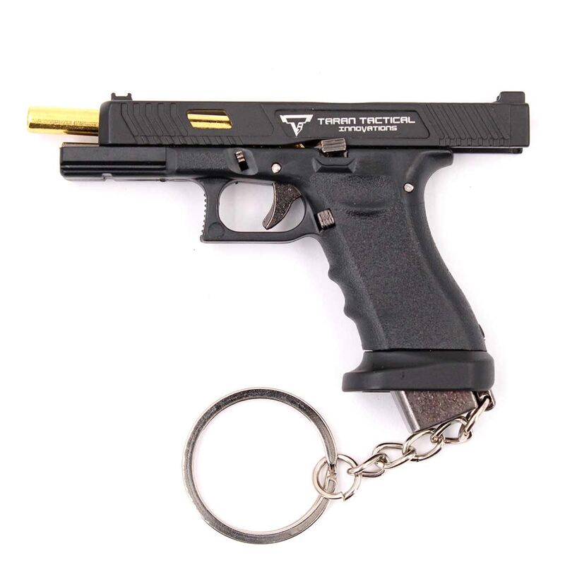 Llavero Metálico Glock 34 Taran Con Piezas Móviles - Imagen 2