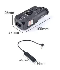 Designador CQBL Laser Rojo y Laser IR - WADSN - Imagen 14