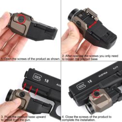 Linterna TLR RM1 Para Ris 22mm WADSN - Imagen 4