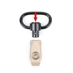 Enganche de correa QD tipo Link Agled para MLOK y Keymod M-Etal - Imagen 4