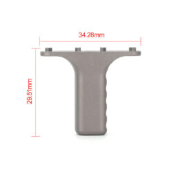 Hand Stop Barrier Tipo IWC para MLOK y Keymod M-Etal - Imagen 3