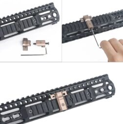 Montura Lateral para linterna M600 tipo Arisaka - WADSN - Imagen 4
