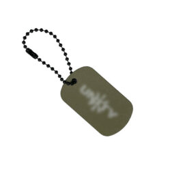 Placa 'Dog Tag' Aluminio Unity WADSN