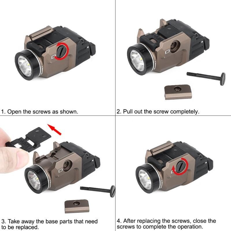 Linterna para pistola TLR-7A WADSN - Imagen 3