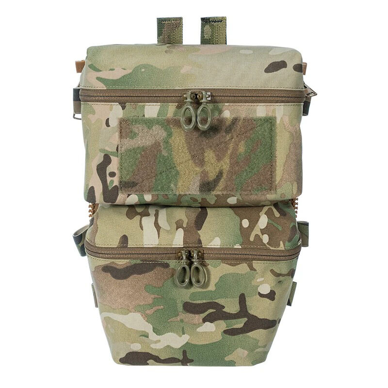 Back Panel Double Pouch tipo Ferro Ghost Action - Ranger Green - Imagen 3
