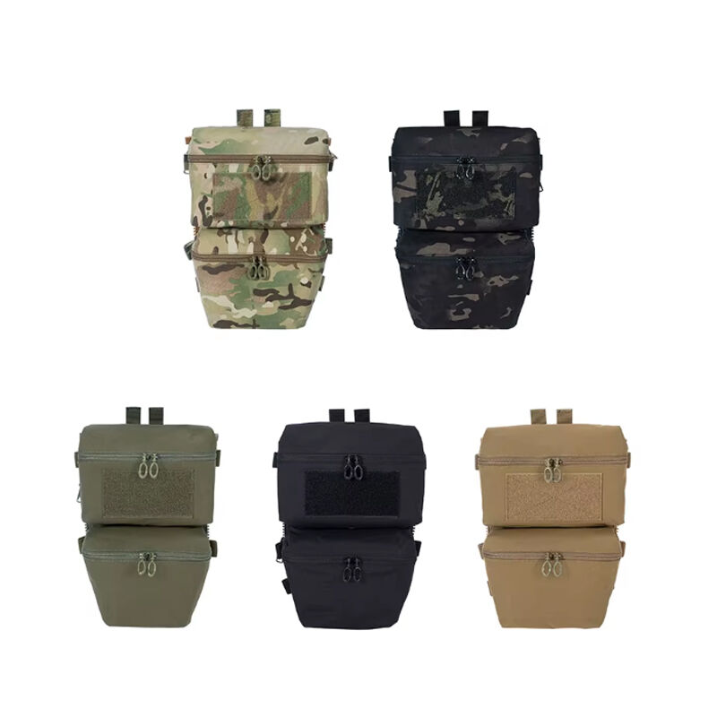 Back Panel Double Pouch tipo Ferro Ghost Action - Ranger Green - Imagen 11