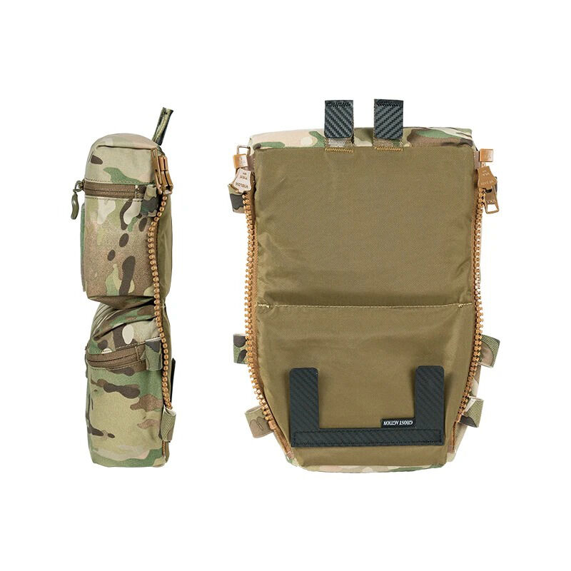 Back Panel Double Pouch tipo Ferro Ghost Action - Ranger Green - Imagen 4