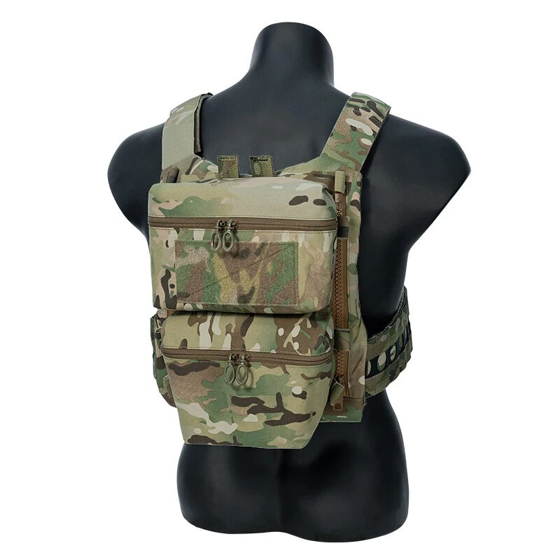 Back Panel Double Pouch tipo Ferro Ghost Action - Ranger Green - Imagen 6