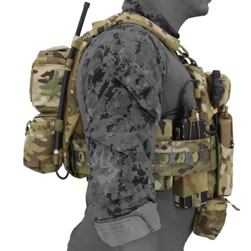 Back Panel Double Pouch tipo Ferro Ghost Action - Ranger Green - Imagen 10