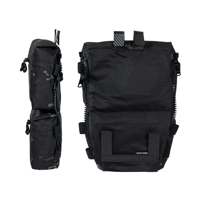 Back Panel Double Pouch tipo Ferro Ghost Action - Ranger Green - Imagen 12