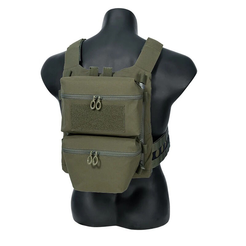 Back Panel Double Pouch tipo Ferro Ghost Action - Ranger Green - Imagen 32
