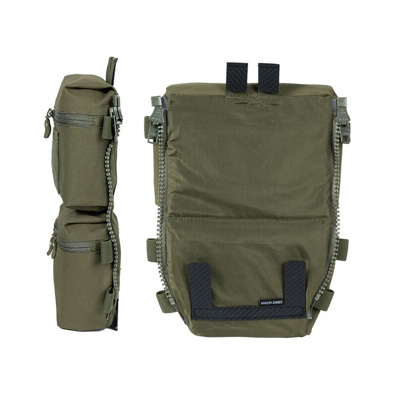 Back Panel Double Pouch tipo Ferro Ghost Action - Ranger Green - Imagen 31