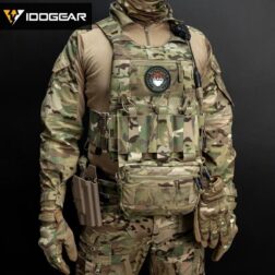 Pouch triple M4 tipo FERRO TEAR IDOGEAR - Multicam - Imagen 9