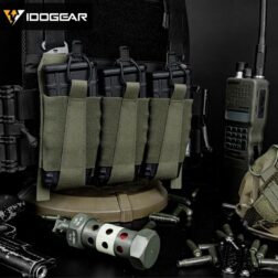 Pouch triple M4 tipo FERRO TEAR IDOGEAR - Multicam - Imagen 12