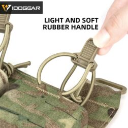 Pouch triple M4 tipo FERRO KTAR 556 IDOGEAR - Multicam - Imagen 5