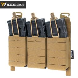 Pouch triple M4 tipo FERRO KTAR 556 IDOGEAR - Multicam - Imagen 3