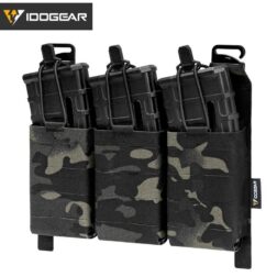 Pouch triple M4 tipo FERRO KTAR 556 IDOGEAR - Multicam - Imagen 27