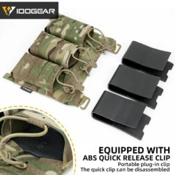 Pouch triple M4 tipo FERRO KTAR 556 IDOGEAR - Multicam - Imagen 21