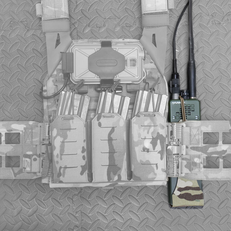 Ala Lateral de Velcro para Radio MBTIR o Harrys (Lado Izquierdo) Warrior - Imagen 9
