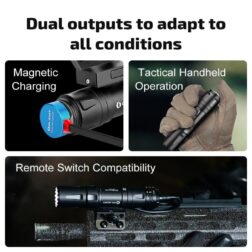 Linterna Táctica ODIN Mini 1250 lm para M-Lok - Imagen 8