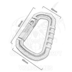 Mosqueton PVC Grande Pack 3unds FMA - Imagen 5
