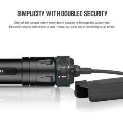 Linterna Táctica ODIN 2000 lm para Ris Picatinny - Negro - Imagen 11