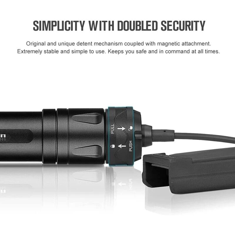 Linterna Táctica ODIN 2000 lm para Ris Picatinny - Negro - Imagen 11