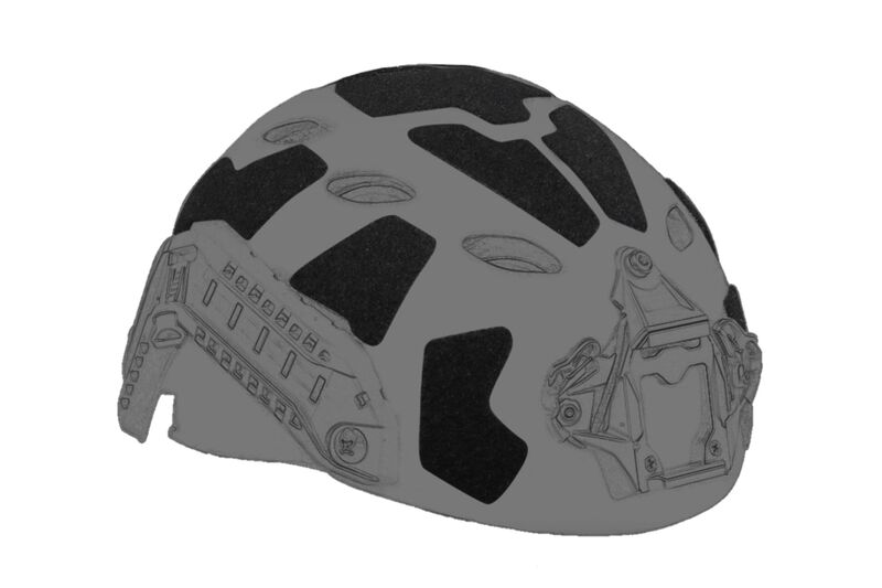 Set de velcros para casco Fast Cygnus Armory - Imagen 3