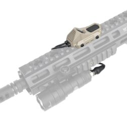 Switch Remoto Doble tipo AN para M-LOK y Rail 22mm Conector SF y Crane WADSN - Imagen 10