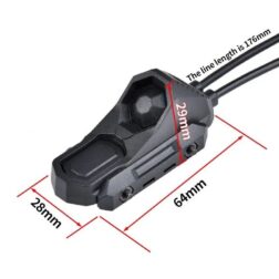 Switch Remoto Doble tipo AN para M-LOK y Rail 22mm Conector SF y Crane WADSN - Imagen 12