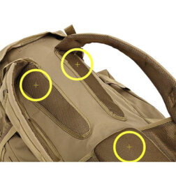 Mochila Tactica Porta rifle DF Tactical - 50L. - Imagen 6
