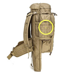 Mochila Tactica Porta rifle DF Tactical - 50L. - Imagen 7