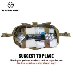 Medic Pouch tipo Roll 1 Trauma Pouch Ferro TopTacPro - Imagen 6