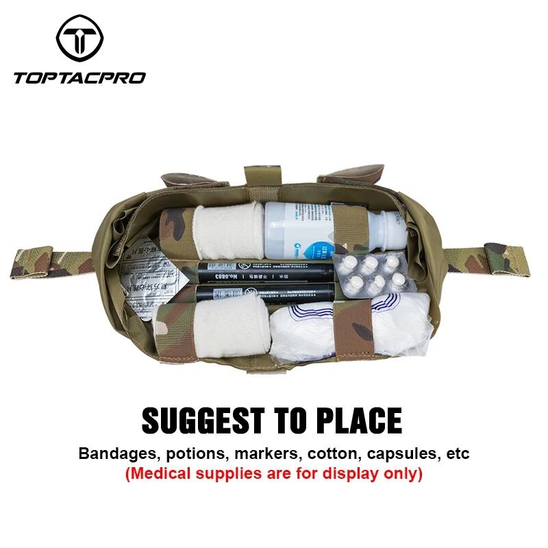 Medic Pouch tipo Roll 1 Trauma Pouch Ferro TopTacPro - Imagen 6